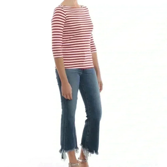 NWT J Brand Julia High Rise Flare Rigid Jeans Wonderland Deconstruct 28 - Picture 2 of 7